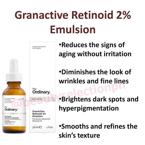 The Ordinary - Granactive Retinoid 2% Emulsion 30ml Ordinary