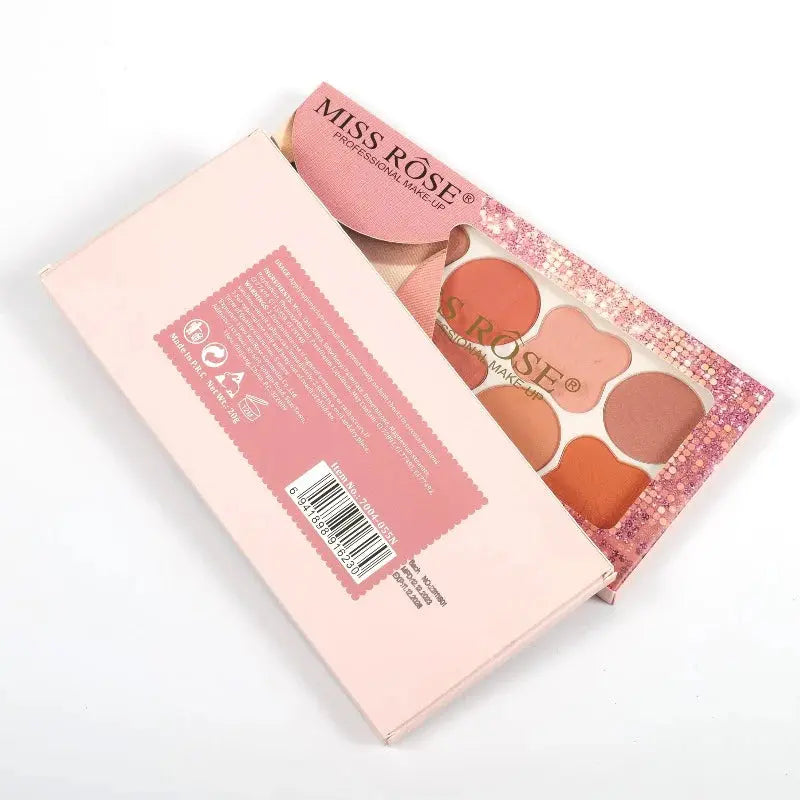 Miss Rose 10-Colors Clover Blusher Palette Clari