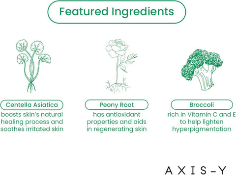 AXIS-Y Mugwort Green Vital Energy Complex Sheet Mask 27ml