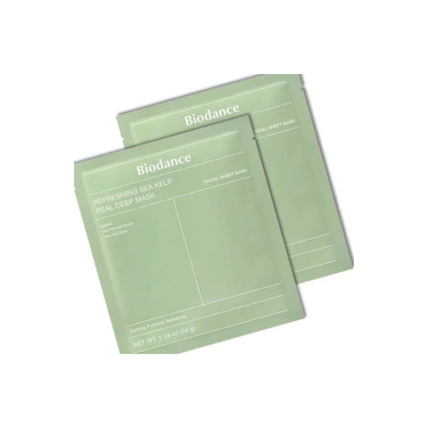 Biodance - Refreshing Sea Kelp Real Deep Mask 2 pc | Buy in Pakistan - Clari