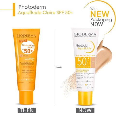 Bioderma Photoderm Max Spf 50plus Tinted Aquafluid Light Colour 40ml