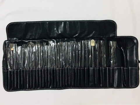 Mick-Brush brushes with a black leather case | Buy in Pakistan - Clari