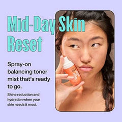 Bubble Skincare Bounce Back Balancing Facial Toner Mist - 55ml