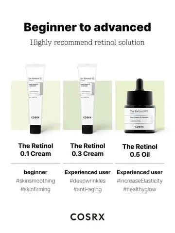 COSRX The Retinol 0.5 Oil 20ml – Anti-Aging Facial Oil for Fine Lines & Wrinkles | clari.com.pk Clari