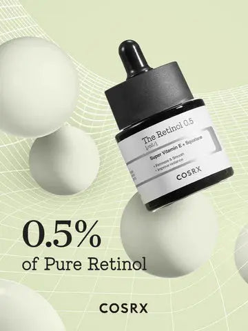 COSRX The Retinol 0.5 Oil 20ml – Anti-Aging Facial Oil for Fine Lines & Wrinkles | clari.com.pk Clari
