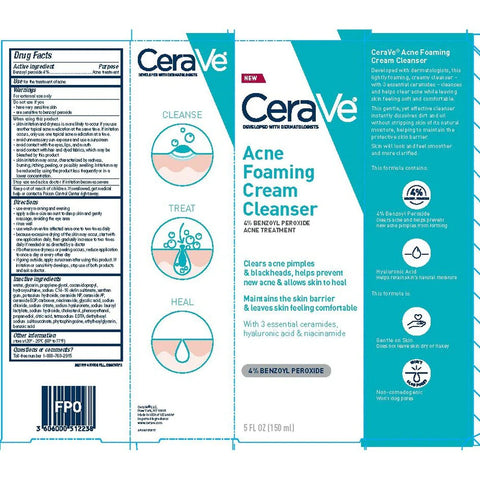 Cerave Acne Foaming Cream Cleanser 150 ml CeraVE