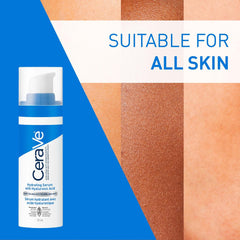 CeraVe Hyaluronic Acid Face Serum, Hydrating Serum for Face with Vitamin B5 & Ceramides, for Men & Women, Normal To Dry Skin. Fragrance Free,...