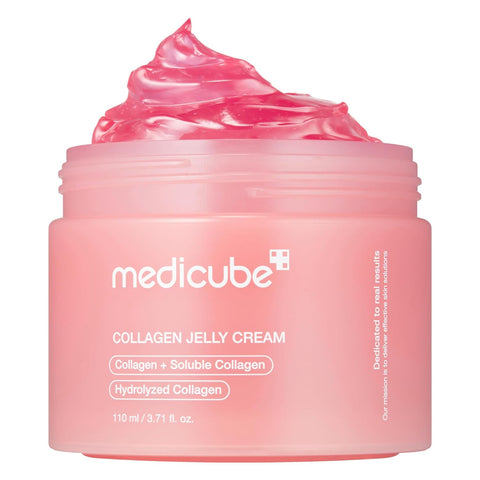 medicube Collagen Jelly Cream- Niacinamide & Freeze-Dried Hydrolyzed Collagen-Boosts skin barrier hydration & gives 24h Glow & Firmer looking...