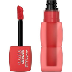 MAYBELLINE Super Stay Teddy Lip Tint, Long Lasting Matte Lipstick For Up To 12HR Wear, Wild At Heart, 1 Count