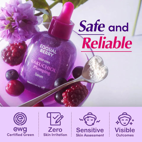 Eqqualberry BAKUCHIOL PLUMPING SERUM 30ml | Buy in Pakistan - Clari