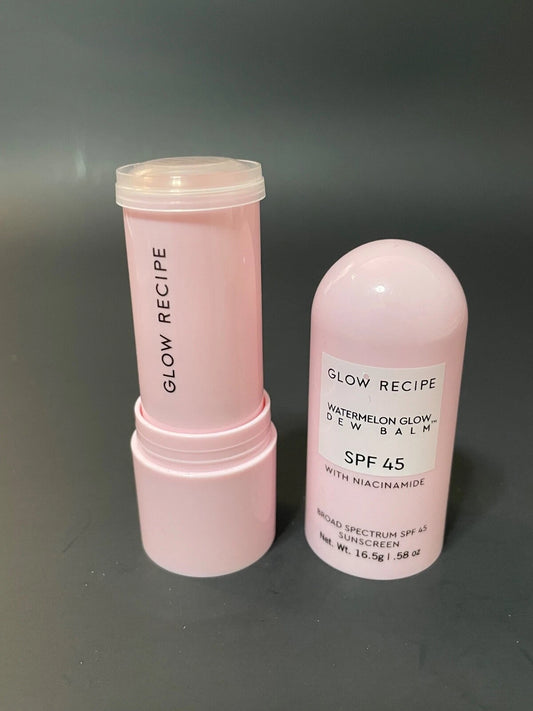 🍉 Glow Recipe “Watermelon Glow” Dew Niacinamide Balm Stick – SPF45 (Travel Size)