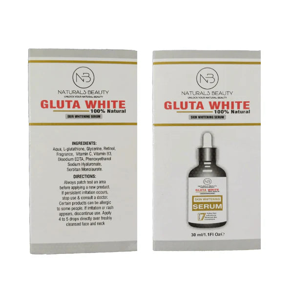 Naturals Beauty Gluta White Skin Whitening Serum 30 ML