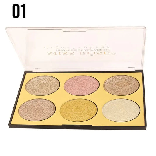 Missrose 6 color Radiant Glow Highlighter MAKE UP