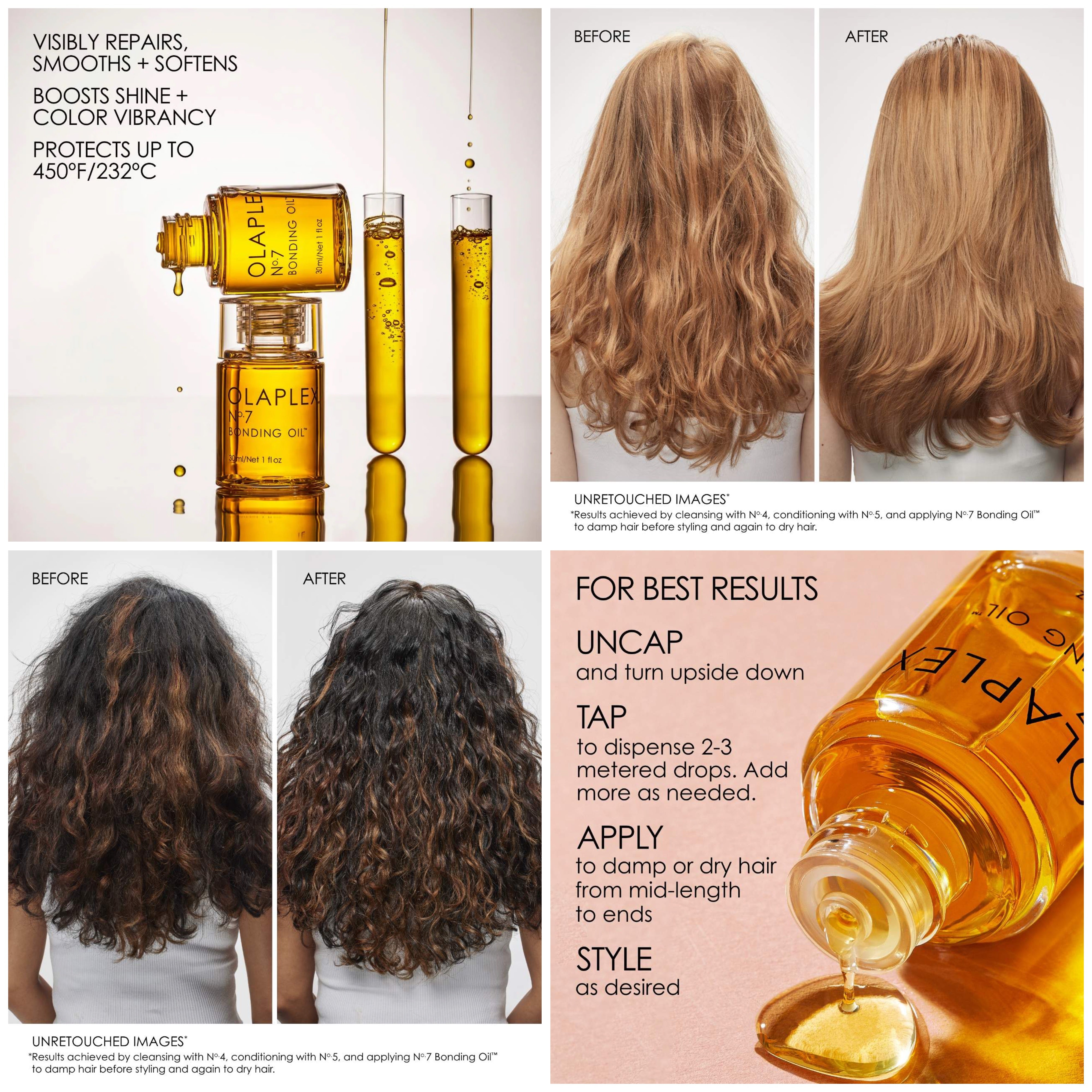 Olaplex - No. 7 Bonding Frizz Reduction & Heat Protectant Hair Oil - 30ml