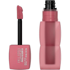 MAYBELLINE Super Stay Teddy Lip Tint, Long Lasting Matte Lipstick For Up To 12HR Wear, Wild At Heart, 1 Count