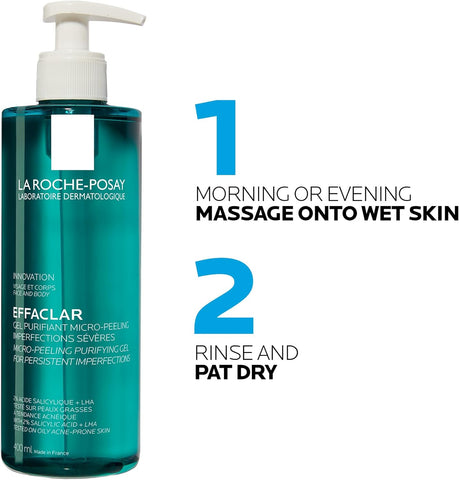 La Roche-Posay Effaclar Micro-Peeling Purifying Gel 400 ml | Buy in Pakistan - Clari