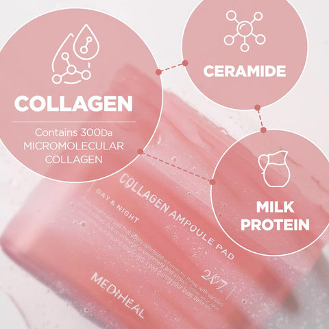 MEDIHEAL Collagen Ampoule Pad | Buy in Pakistan - Clari