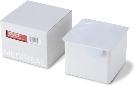 Mediheal Phyto Enzyme Peeling Pad (90 Pads) - Pore Tightening Pads for Deep Cleansing and Exfoliation