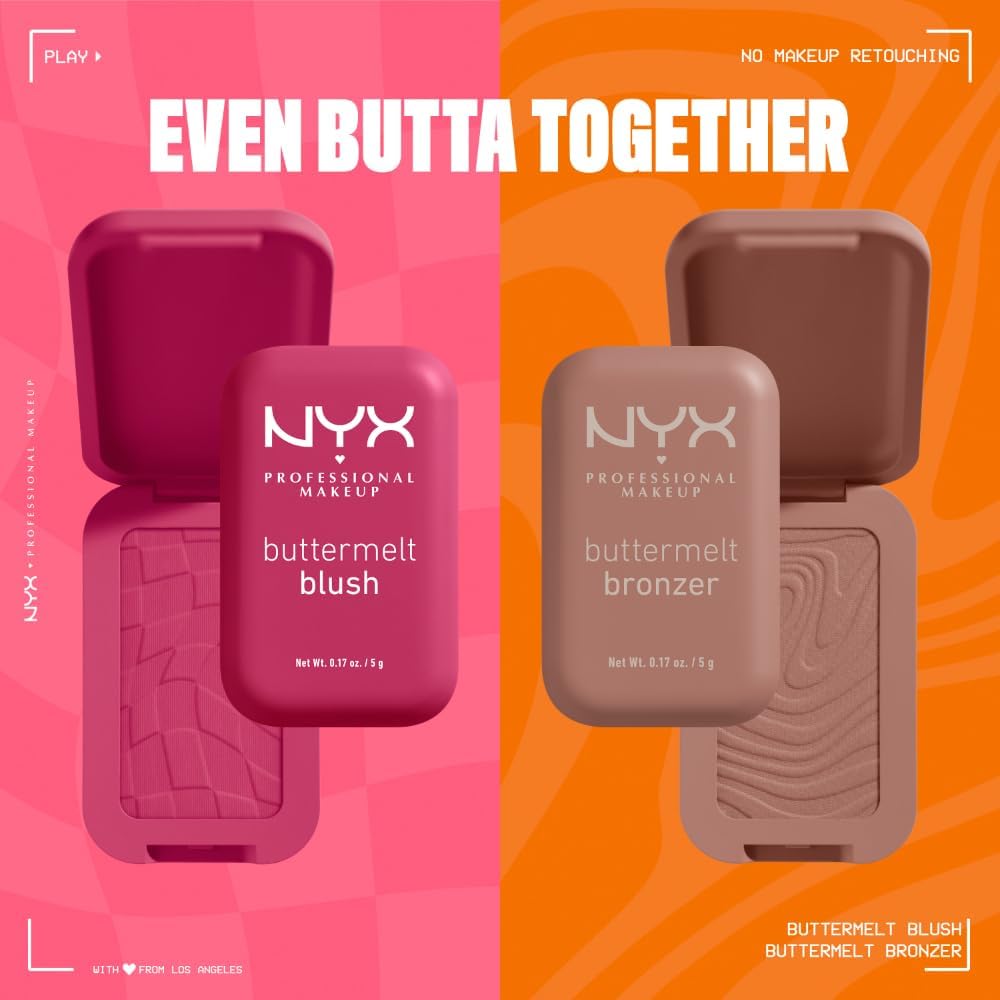 NYX Professional Makeup Buttermelt Powder Blush
