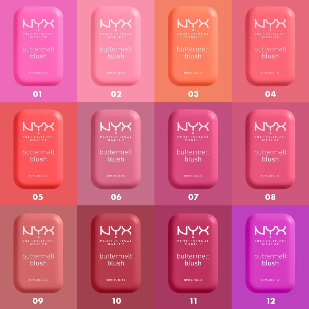 NYX Professional Makeup Buttermelt Powder Blush