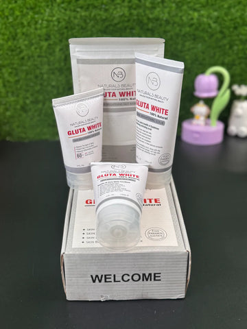 Naturals Beauty GLUTA WHITE Facial Kit