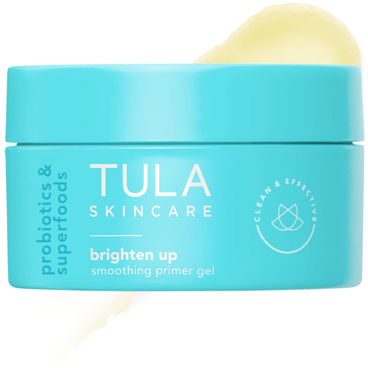 TULA Probiotic Skin Care Brighten Up Smoothing Primer Gel | Silicone-Free, Non-Comedogenic Face Primer Grips Makeup, Infused with Yuzu and Willowherb | 1.41...