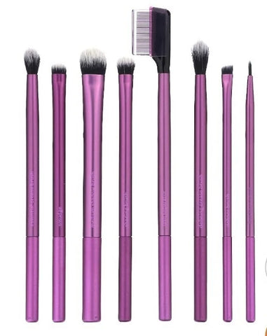 Real Techniques Makeup Brushes Everyday Eye Essentials 8-Piece Eyeshadow Set | Buy in Pakistan - Clari