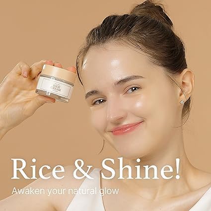 TZEP Rice Cream 50g | For a Glowing Look | Improves Moisture Skin Nourishes Deeply | Skincare