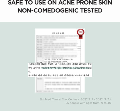 SKIN1004 Tea-Trica Purifying Toner 7.10 fl.oz, 210ml, Soothing Hydration, Acne Care