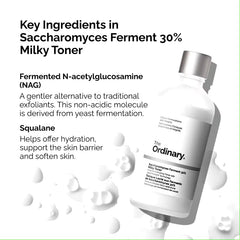 The Ordinary - Saccharomyces Ferment 30% Milky Toner