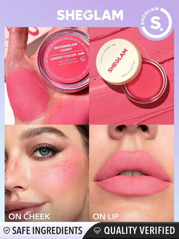 SHEGLAM Cheeky Color Jam – Cream Blush for Dewy, Natural Glow | 100% Original in Pakistan Clari