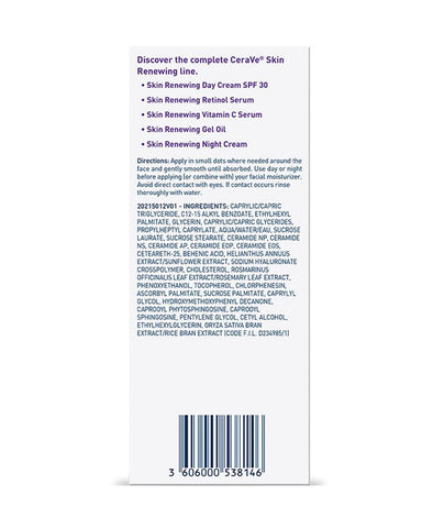 CeraVe Skin Renewing Retinol Serum, 30ml