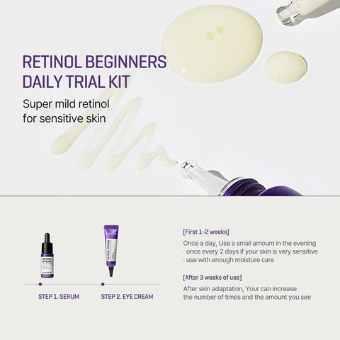 Some By Mi Retinol Intense Trial Kit (Retinol Eye Cream 10ml + Retinol Serum 10ml)