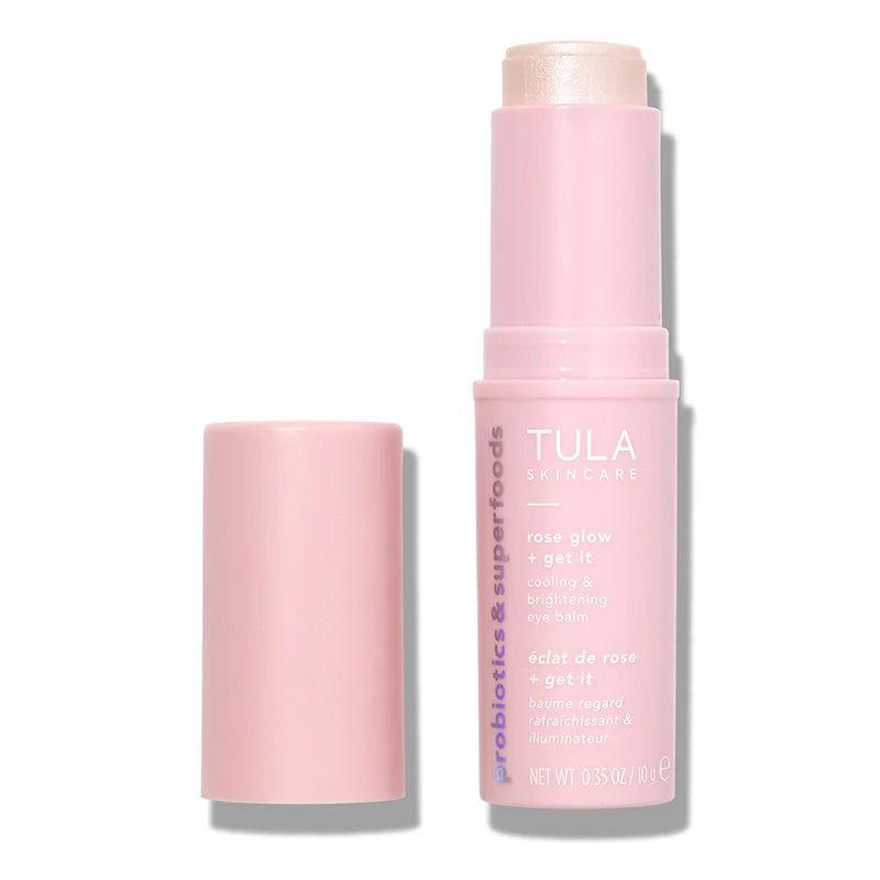 TULA Skincare Rose Glow & Get It Cooling & Brightening Eye Balm - 10g | Buy in Pakistan - Clari