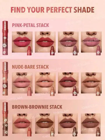 SHEGLAM - MEGA LIP STACKS Clari