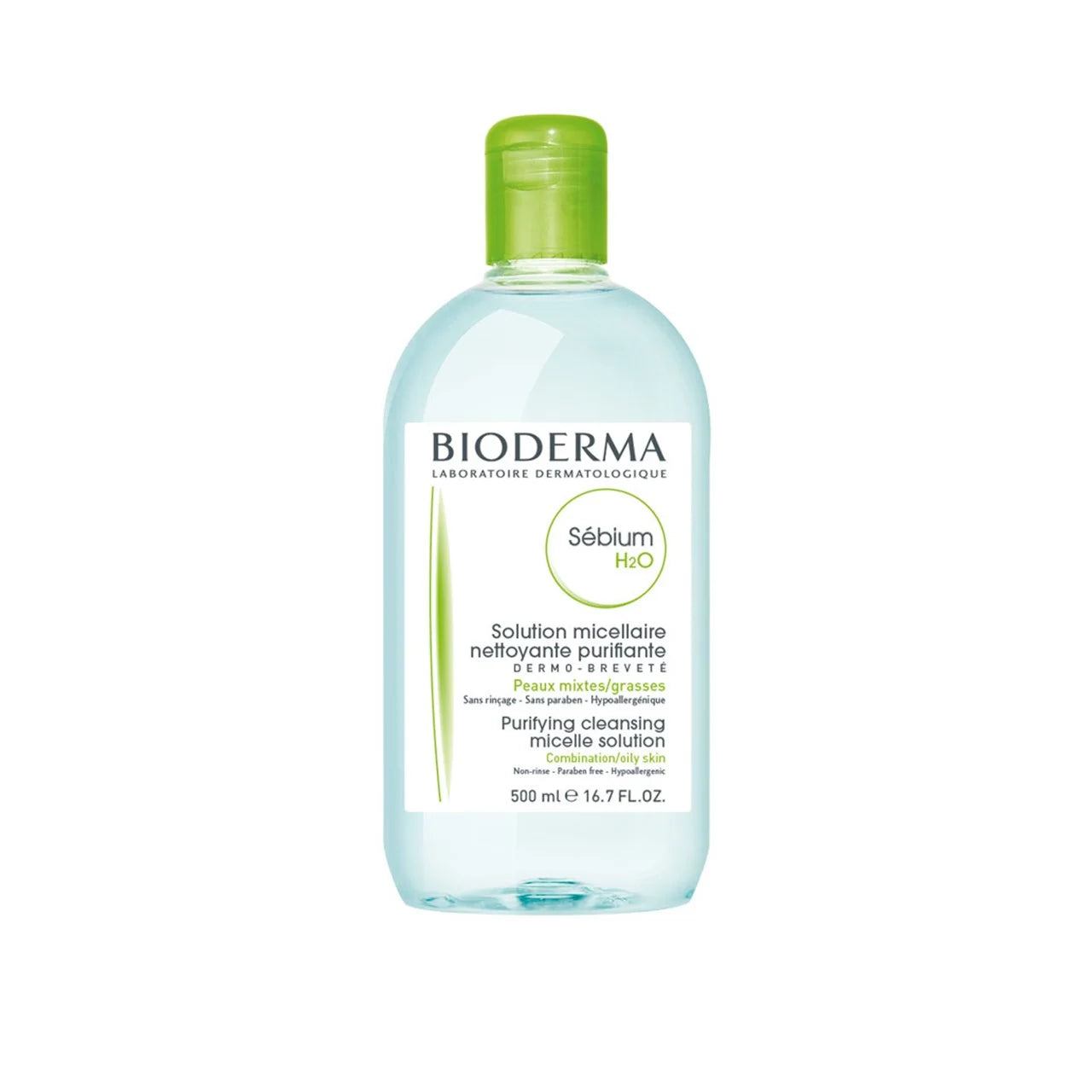 Bioderma Sebium H2O Purifying Cleansing Micelle Solution 500ml Clari