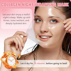 Medicube Bio Collagen Face Mask Overnight, Bio Collagen Face Mask, Bio Collagen Mask, Hydrating Overnight Hydrogel Mask, Pore Minimizing, Elasticity (Pack Of 1, TUBE 75 gm)