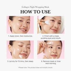 Medicube Bio Collagen Face Mask Overnight, Bio Collagen Face Mask, Bio Collagen Mask, Hydrating Overnight Hydrogel Mask, Pore Minimizing, Elasticity (Pack Of 1, TUBE 75 gm)