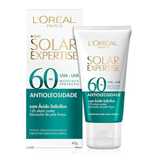 Protetor Solar Facial Antioleosidade SPF 60 Solar Expertise cosmetics