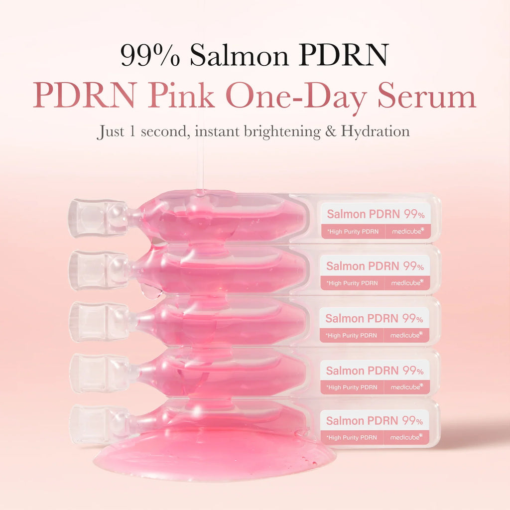 Medicube PDRN Pink One Day Serum 1.5mlx10ea Expiry 08 - 2027
