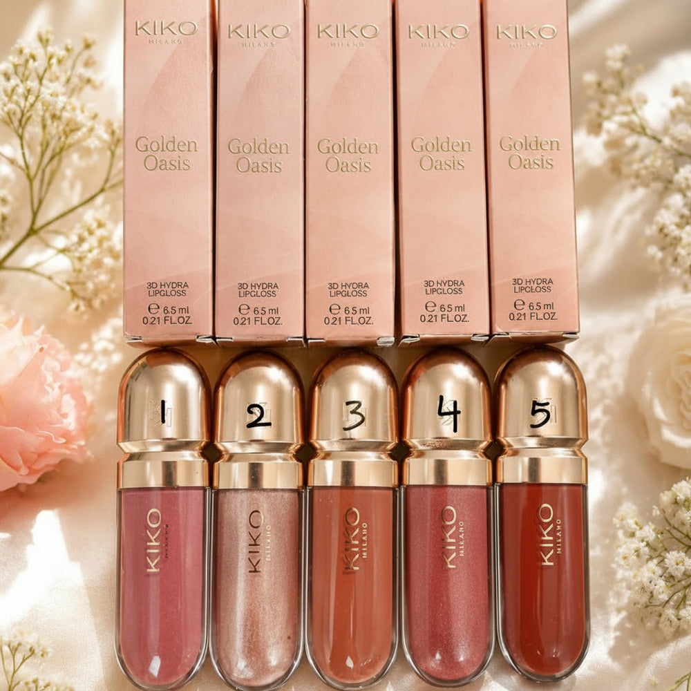 KIKO Milano 3D Hydra Lipgloss - Golden Oasis
