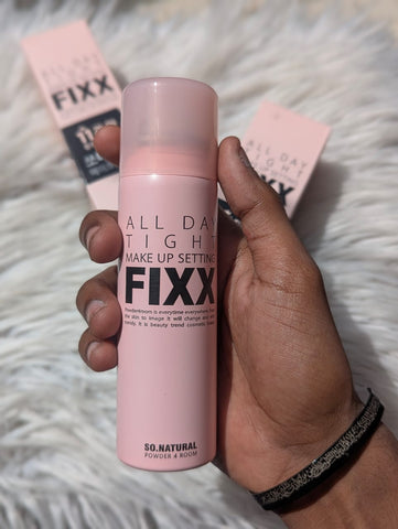 SO NATURAL ALL DAY TIGHT MAKE UP SETTING FIXER - Mist-type Spray long lasting | Buy in Pakistan - Clari