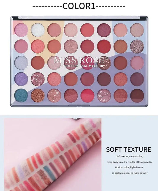 Miss Rose New 40 Color Eyeshadow Palette best seller