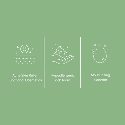 mixsoon Centella Cleansing Foam 5.07 fl oz/ 150ml,Low pH cleansing foam for soothing and moisturization