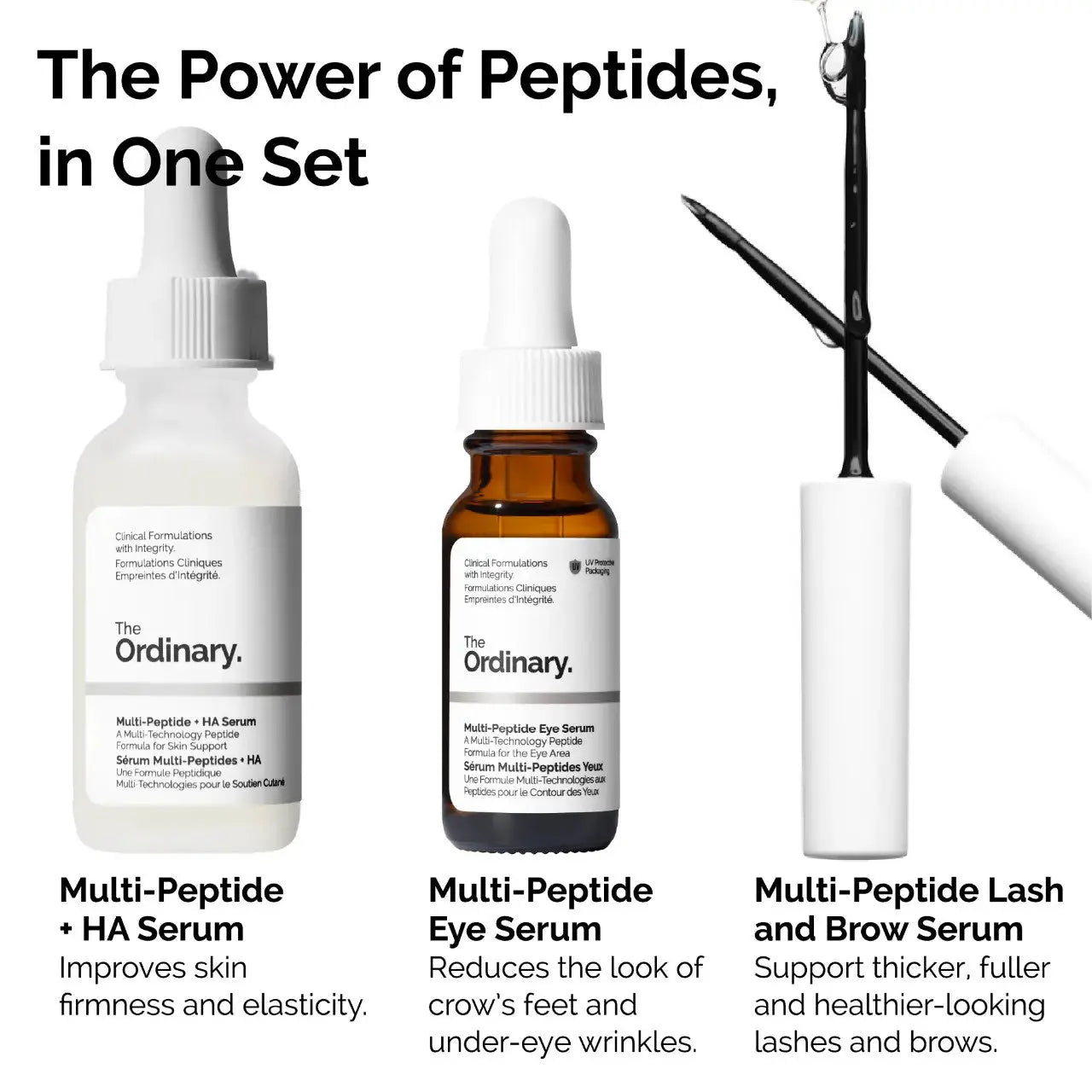 The Ordinary - Le set "Le pouvoir des peptides" (The Power of Peptides Set) Clari