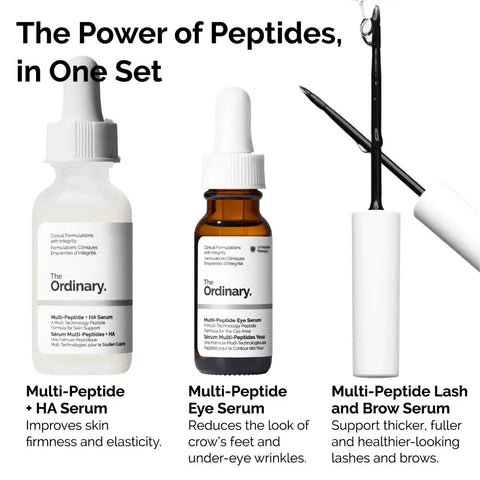 The Ordinary - Le set "Le pouvoir des peptides" (The Power of Peptides Set) Clari