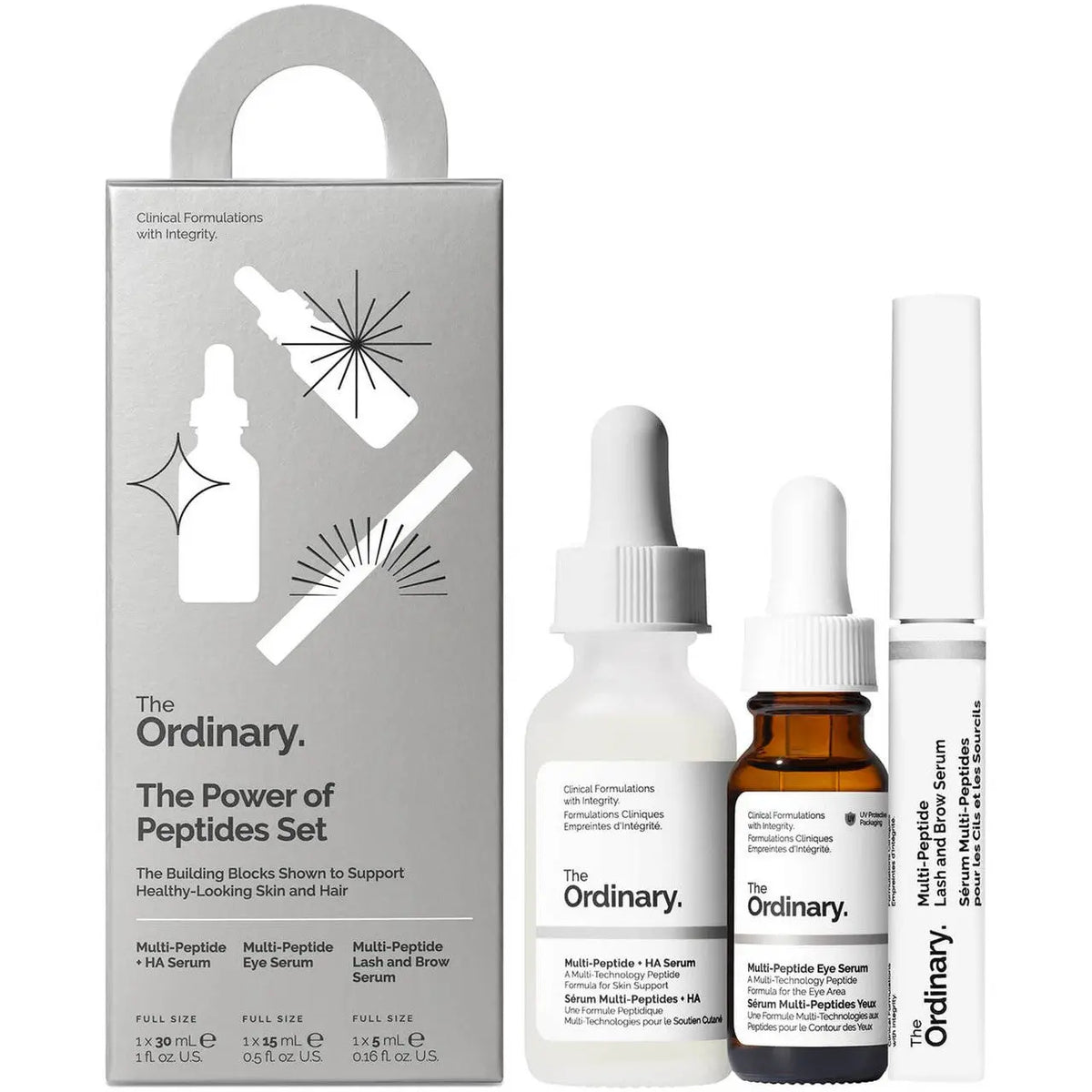 The Ordinary - Le set "Le pouvoir des peptides" (The Power of Peptides Set) Clari