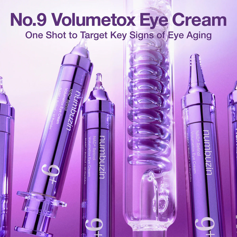 Numbuzin – No.9 NAD+ Retinol Volumetox Eye Cream 10ml