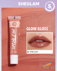 Sheglam - Spring it on Glow Lip Gloss - Power Bouquet Lip Gloss Long-lasting, Moisturizing & Shine for Pakistani Makeup Lovers