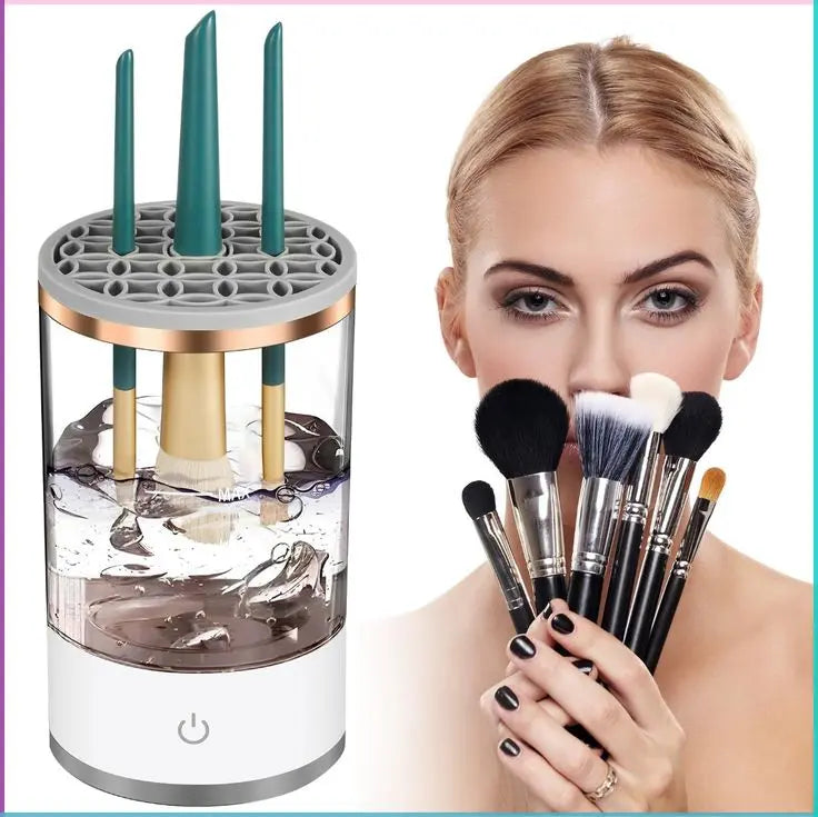 HouseQueen™-Electric Makeup Brush Cleaner Clari